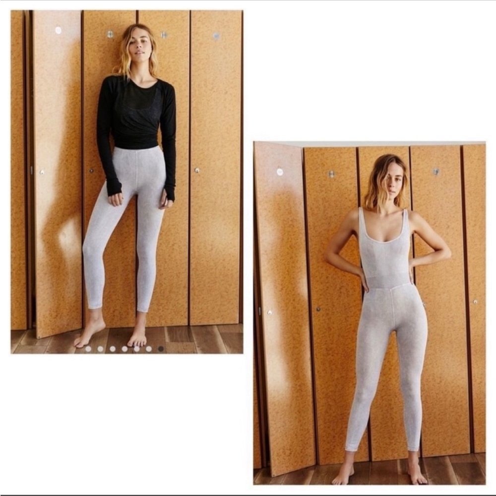 Women's Light Blue/Gray Jumpsuit